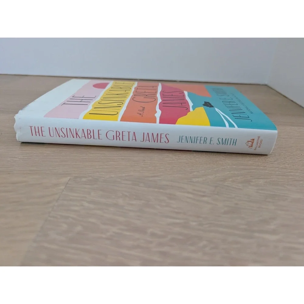 The Unsinkable Greta James by Jennifer E. Smith Hardcover Novel Adventure NEW